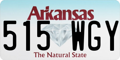 AR license plate 515WGY