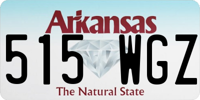 AR license plate 515WGZ