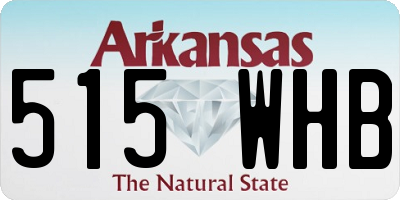 AR license plate 515WHB