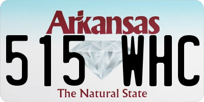 AR license plate 515WHC