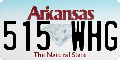 AR license plate 515WHG