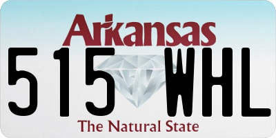 AR license plate 515WHL