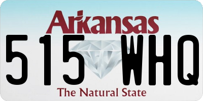 AR license plate 515WHQ