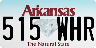 AR license plate 515WHR