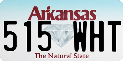 AR license plate 515WHT