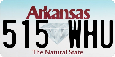 AR license plate 515WHU