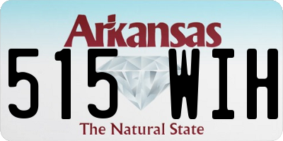 AR license plate 515WIH
