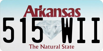 AR license plate 515WII