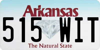 AR license plate 515WIT