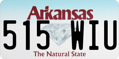 AR license plate 515WIU