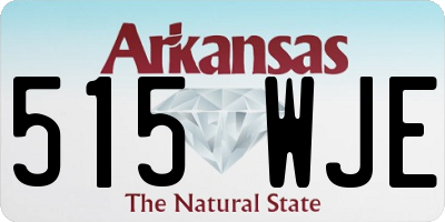 AR license plate 515WJE