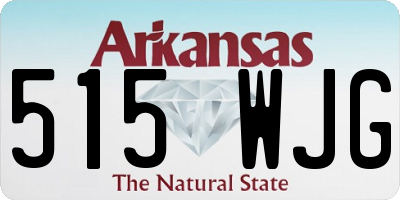 AR license plate 515WJG