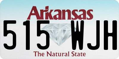 AR license plate 515WJH