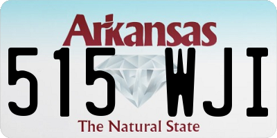 AR license plate 515WJI