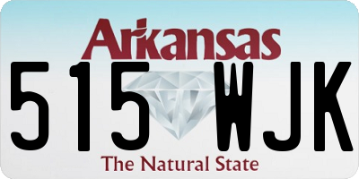 AR license plate 515WJK