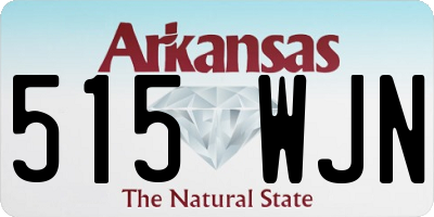 AR license plate 515WJN
