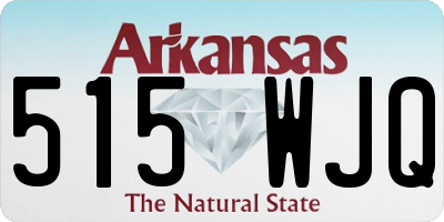AR license plate 515WJQ