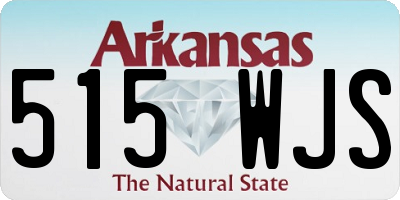 AR license plate 515WJS