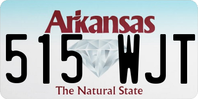AR license plate 515WJT