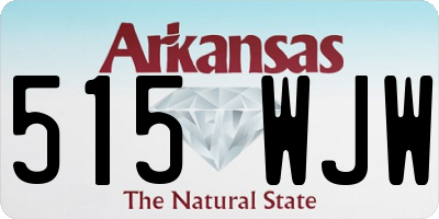 AR license plate 515WJW