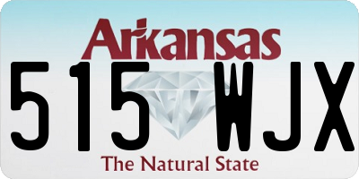 AR license plate 515WJX