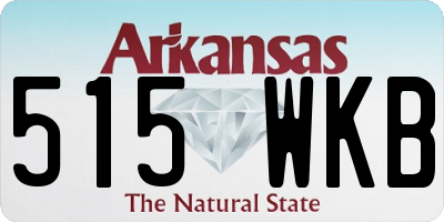 AR license plate 515WKB