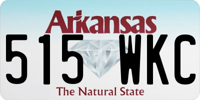 AR license plate 515WKC