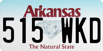 AR license plate 515WKD