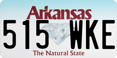 AR license plate 515WKE