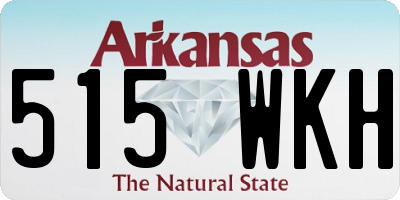 AR license plate 515WKH