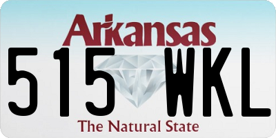 AR license plate 515WKL