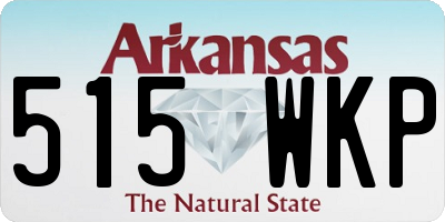 AR license plate 515WKP