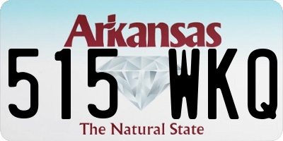 AR license plate 515WKQ