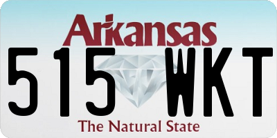 AR license plate 515WKT