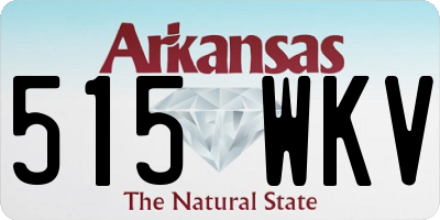 AR license plate 515WKV