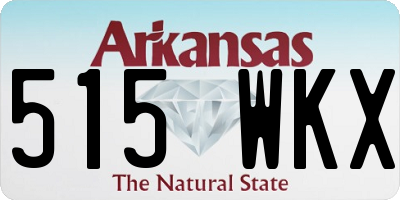 AR license plate 515WKX