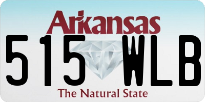 AR license plate 515WLB