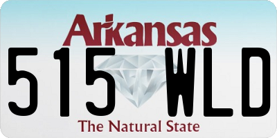 AR license plate 515WLD