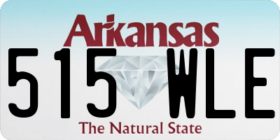 AR license plate 515WLE