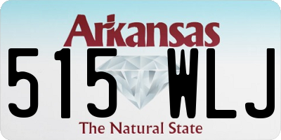 AR license plate 515WLJ