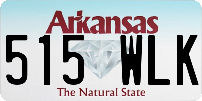 AR license plate 515WLK