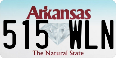 AR license plate 515WLN