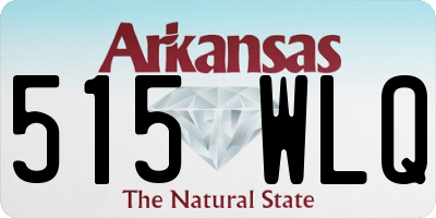 AR license plate 515WLQ