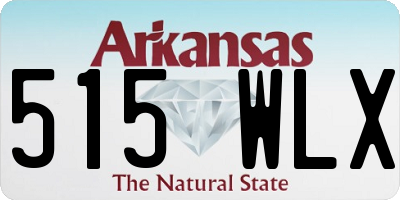 AR license plate 515WLX