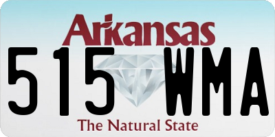 AR license plate 515WMA