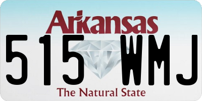 AR license plate 515WMJ