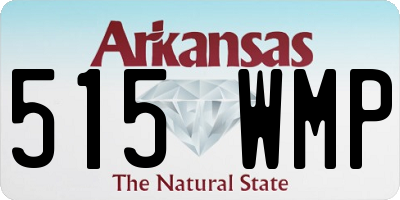 AR license plate 515WMP