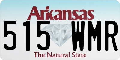 AR license plate 515WMR