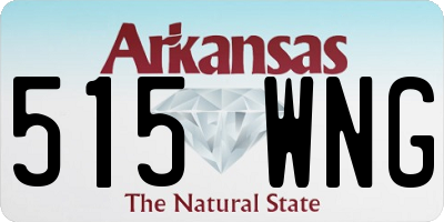 AR license plate 515WNG