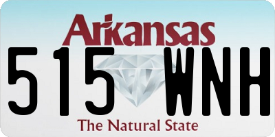 AR license plate 515WNH